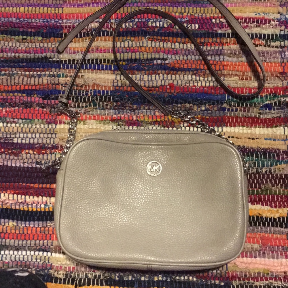 Taupe Michael Kors Crossbody Bag